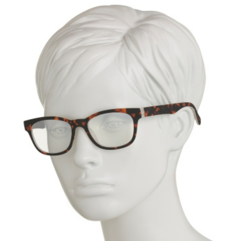 E-specs Blue Light Filtering Brown Glasses New